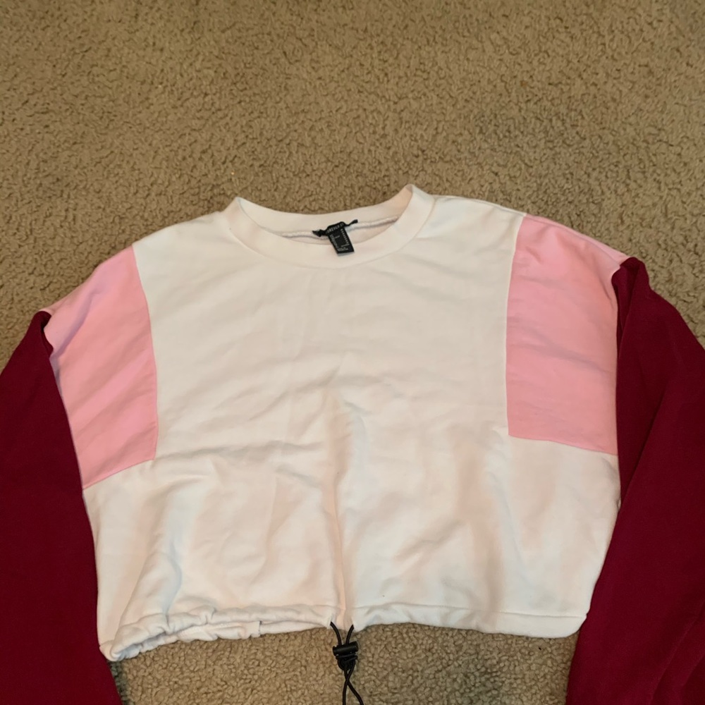 Forever21 crop top sweatshirt